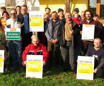 Besuch von José Bové im April ’05